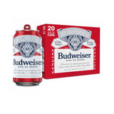 BUDWEISER 20 PK CAN