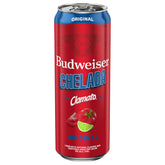 BUDWEISER CHEL 15/25 OZ CANS