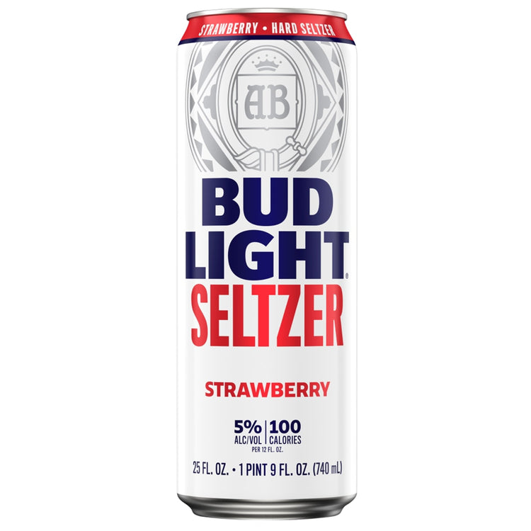 BUD LT STRAW 12/25OZ CANS