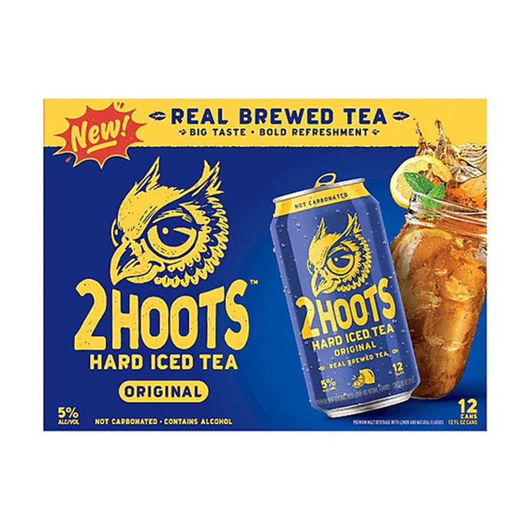 2HOOTS ORG TEA 12/24OZ CANS