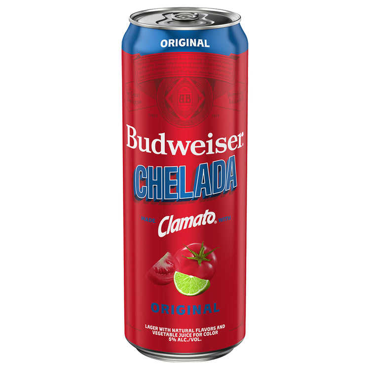 BUDWEISER CHEL 15/25 OZ CANS
