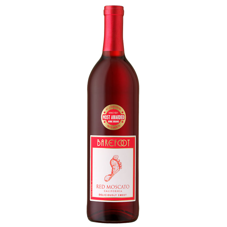 Barefoot Red Moscato 750ml