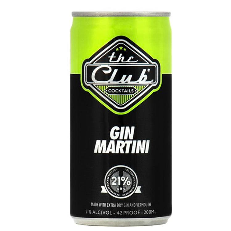 Club Cocktail Gin Martini 200mL