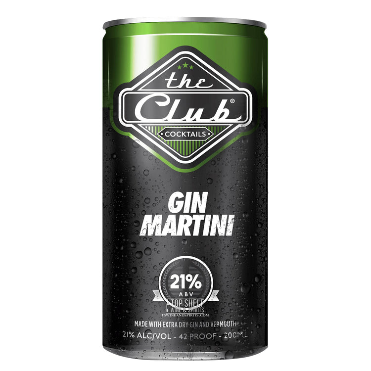 Club Gin Martini Bottle 750mL
