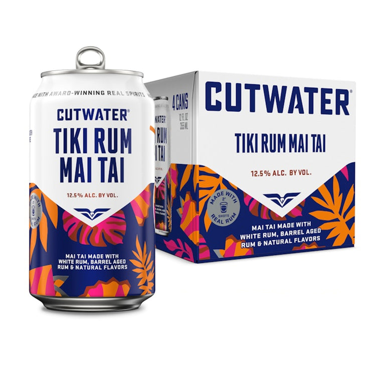 Cutwater Tiki Rum Mai Tai 6x 4 Pack (12 oz Cans)