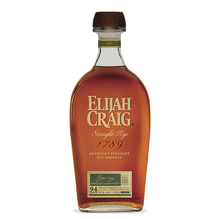 Elijah Craig Straight Rye 750mL