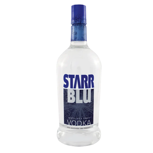 Starr Blu Vodka Plastic