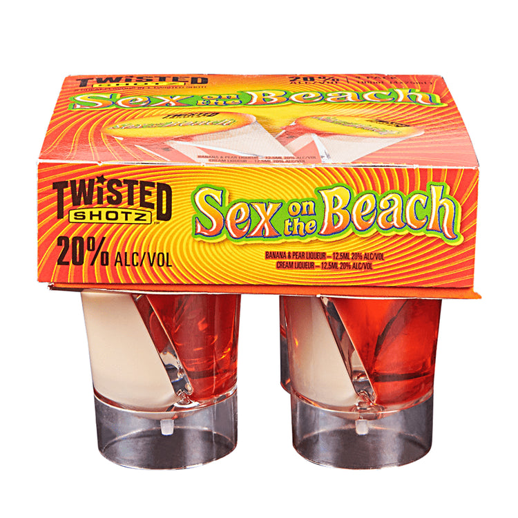 Twisted Shotz Sex on Beach 25mL